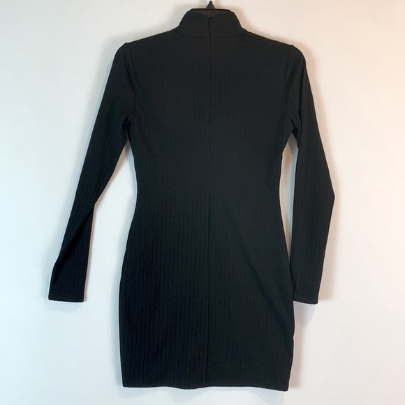 Privacy Please Black Bodycon Mini Dress - Picture 7 of 8